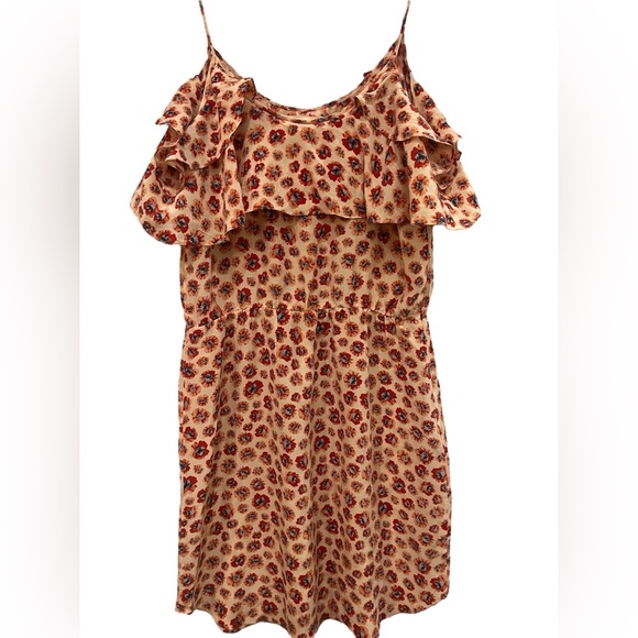 Rebecca Taylor Dresses & Skirts - ❤️ EUC REBECCA TAYLOR Red, Blue & Pink Floral Silk Sundress | Women’s Size 4